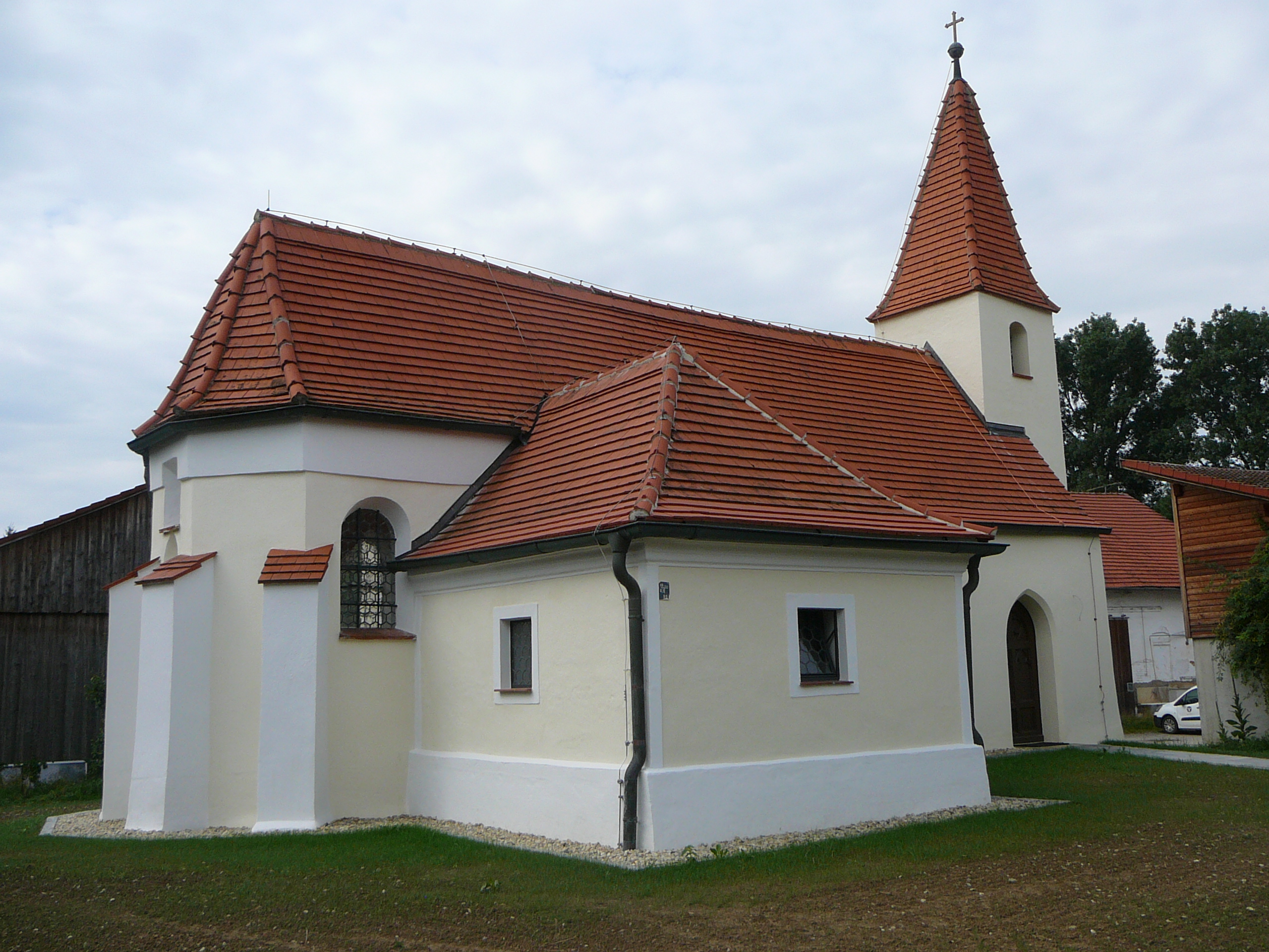 Kapelle renoviert Nordseite